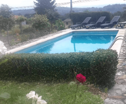 Villa con Piscina en Pantòn Ribeira Sacra Galicia Ideal Para Fam