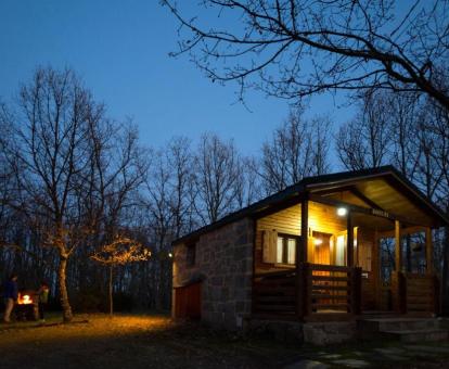 Cabañas Vallecino en Manzanal de los Infantes (Zamora)